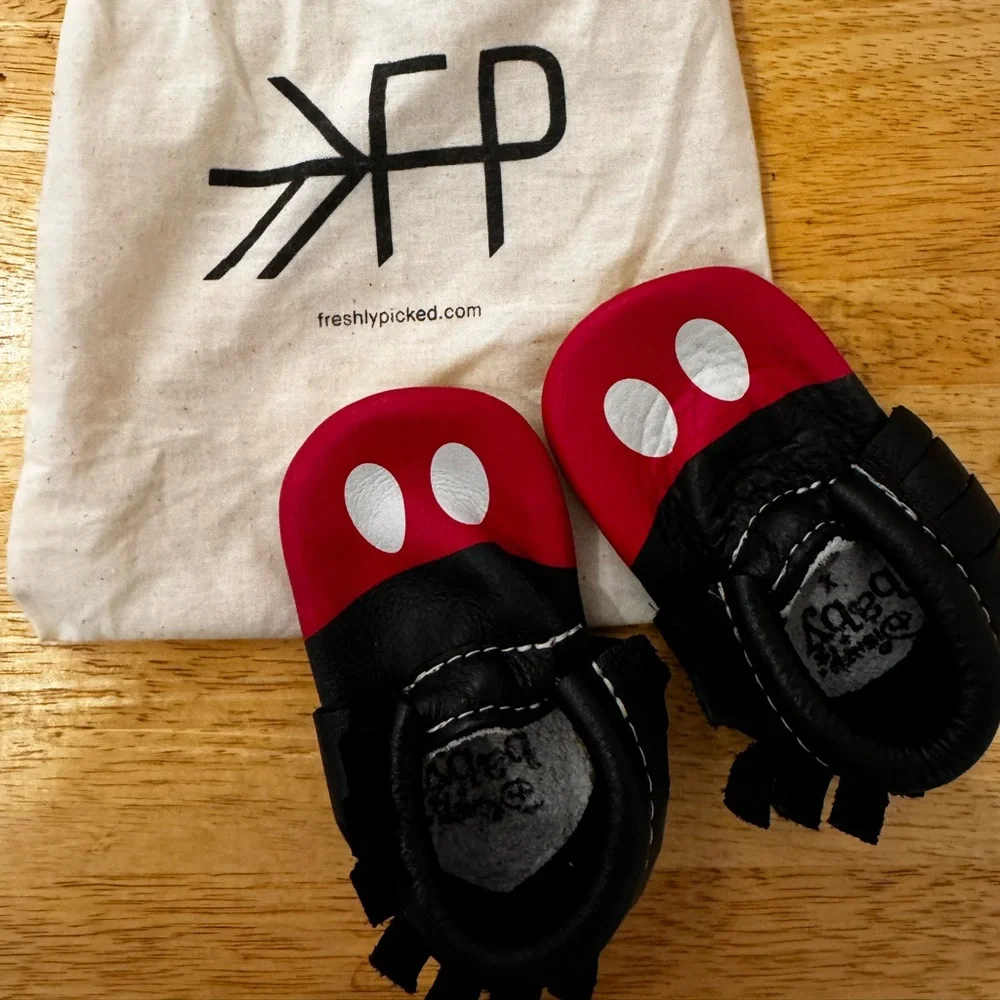 Freshly Picked Mickey Mouse Moccassins